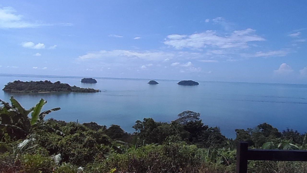 Ausblick auf Koh Chang in Thailand