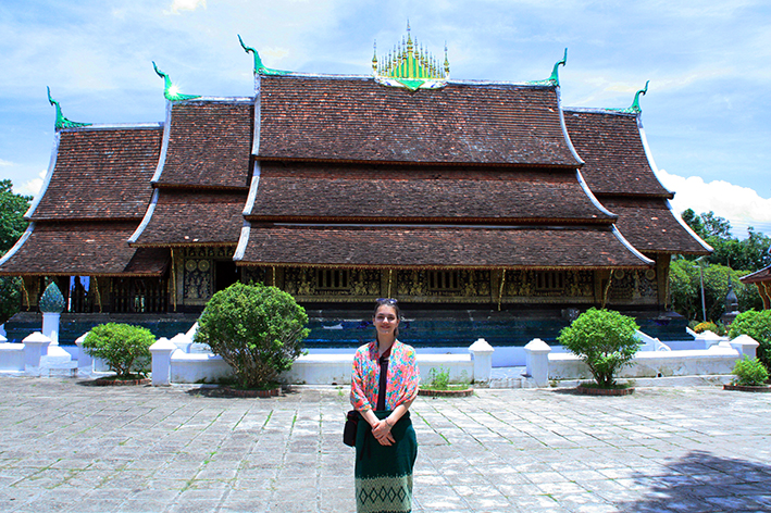 Wat Xieng Thong Tempel in Luang Prabang