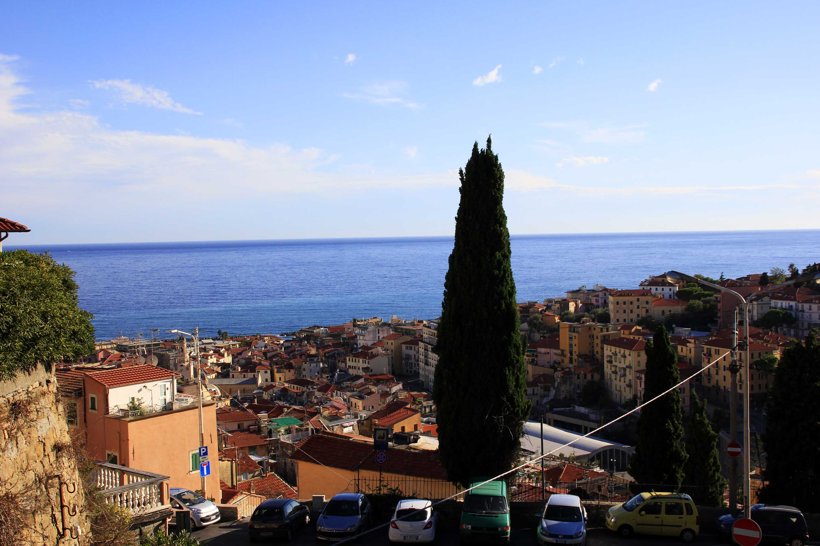 Aussicht von La Pigna über Sanremo