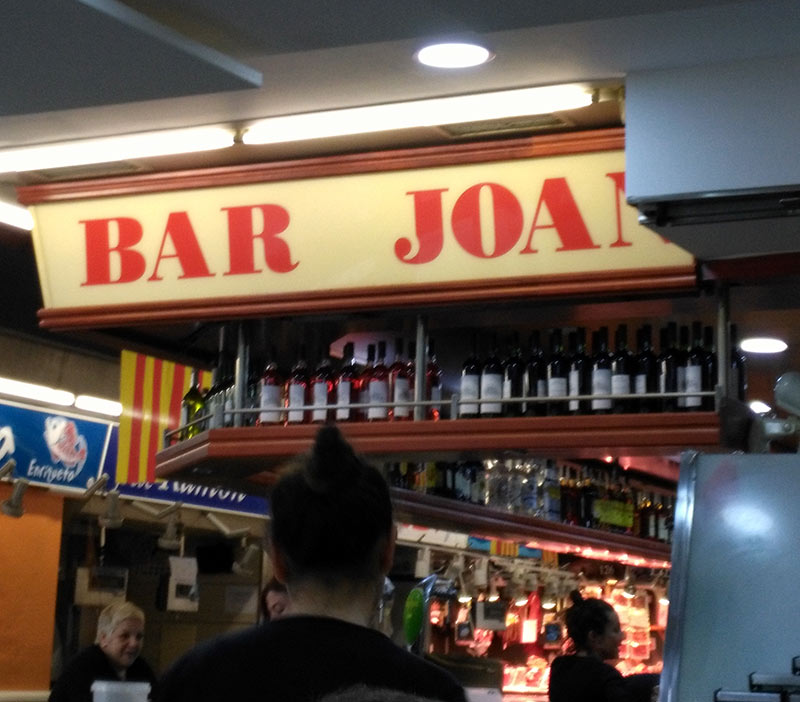 Bar Joan Barcelona