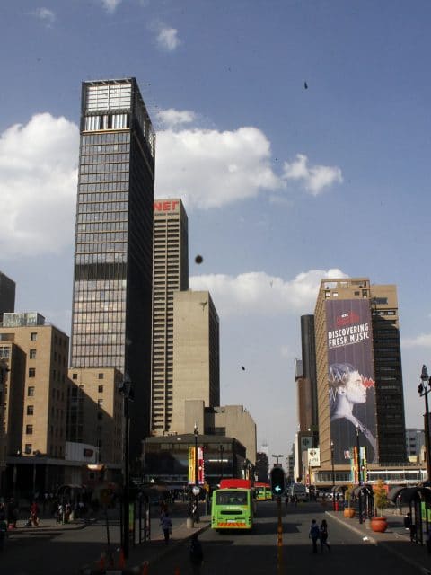 Busbahnhof in Johannesburg