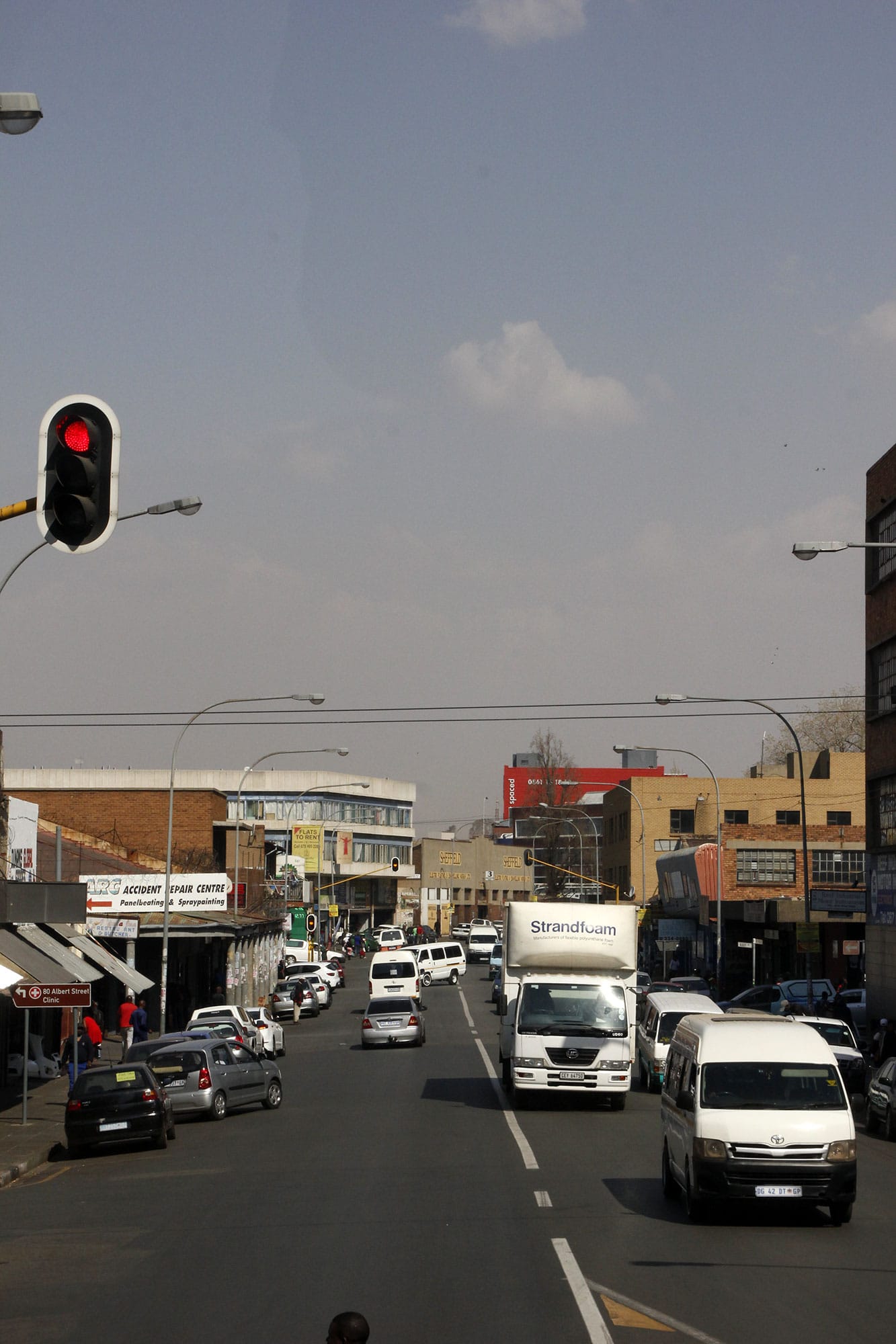 Straße Johannesburg 