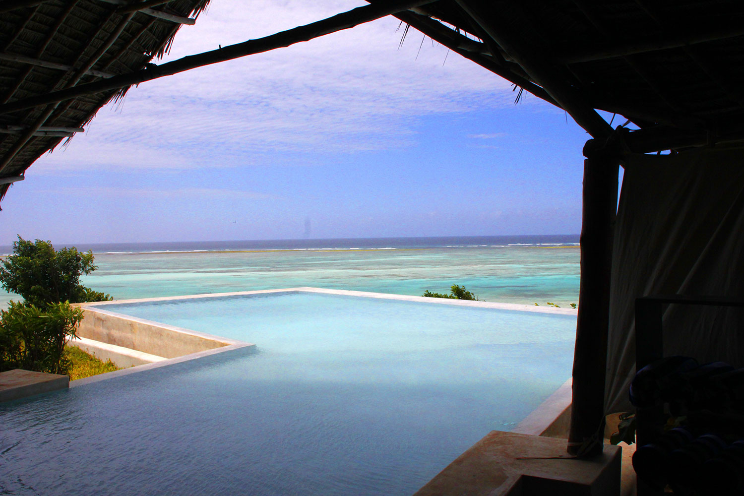 Pool im Ras Michamvi Resort auf Sansibar