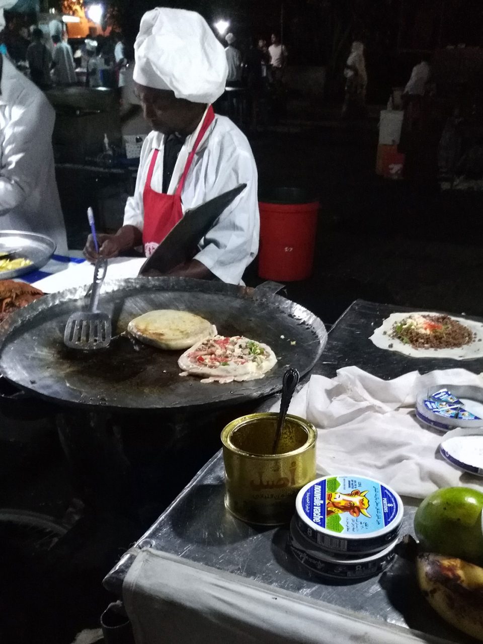 Zanzibar Pizza am Forodhani Night Market