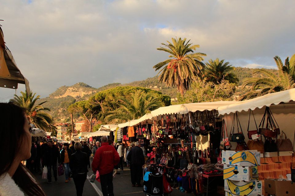 Der Wochenmarkt in Ventimiglia