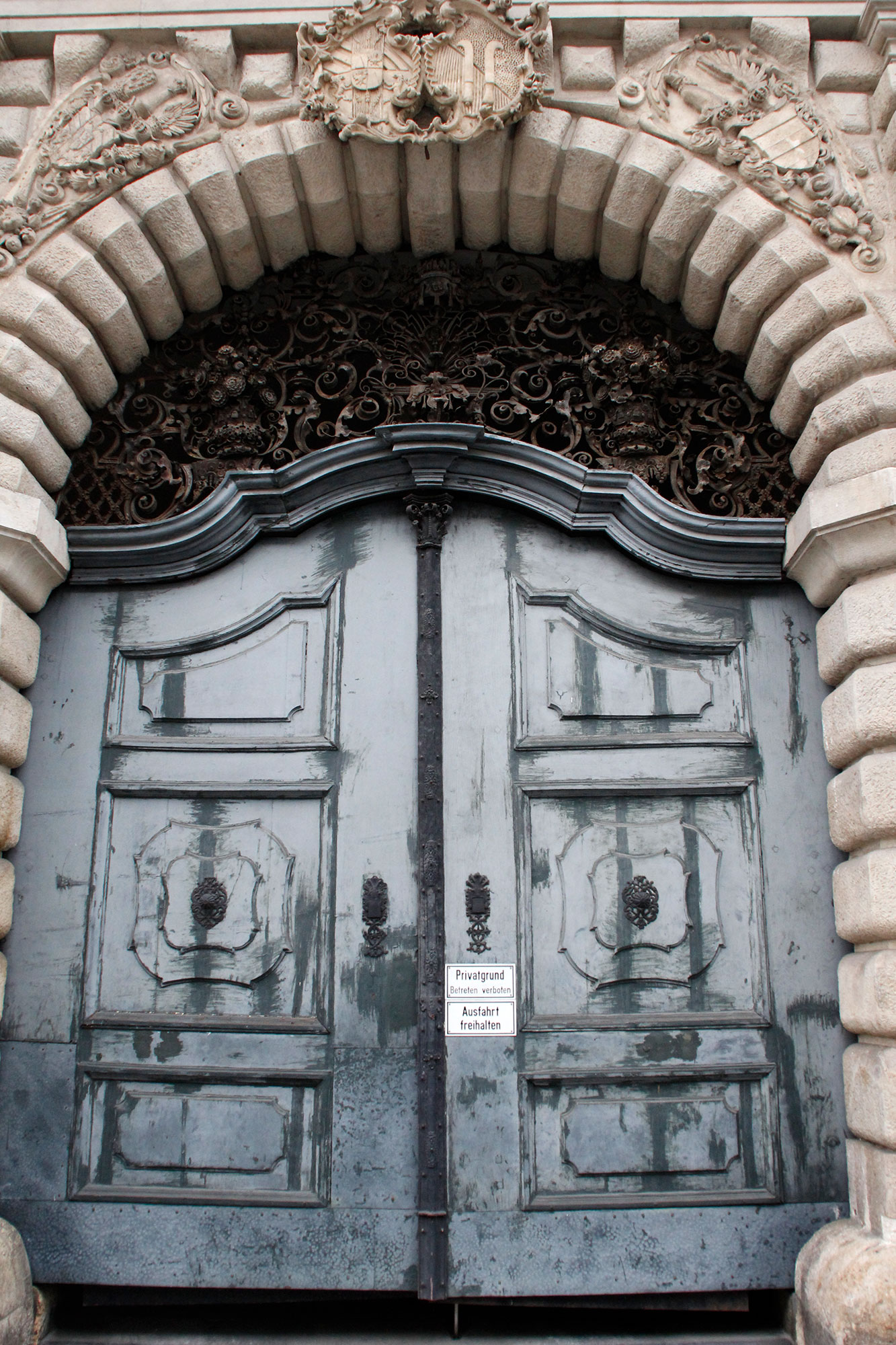 Große Tür in der Grazer Altstadt