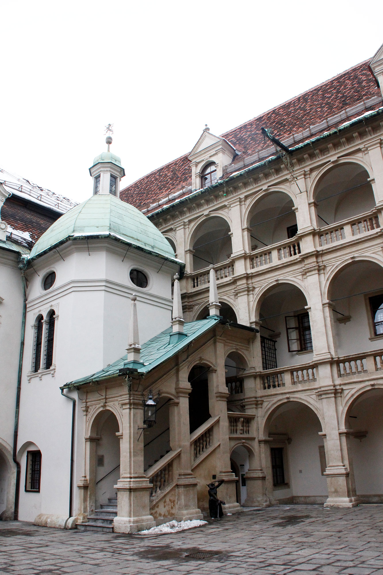 Treppe im Grazer Landhaus