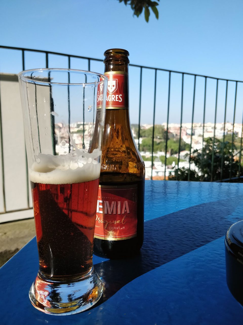 Bier im Lost In in Lissabon 