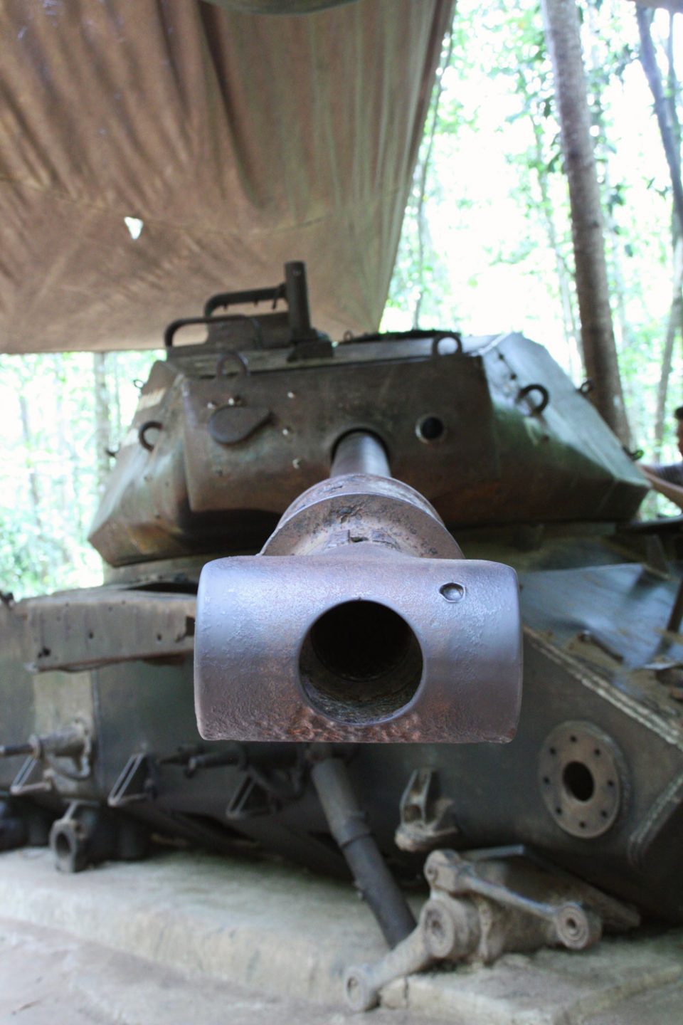 Panzer bei den Cu Chi Tunneln 