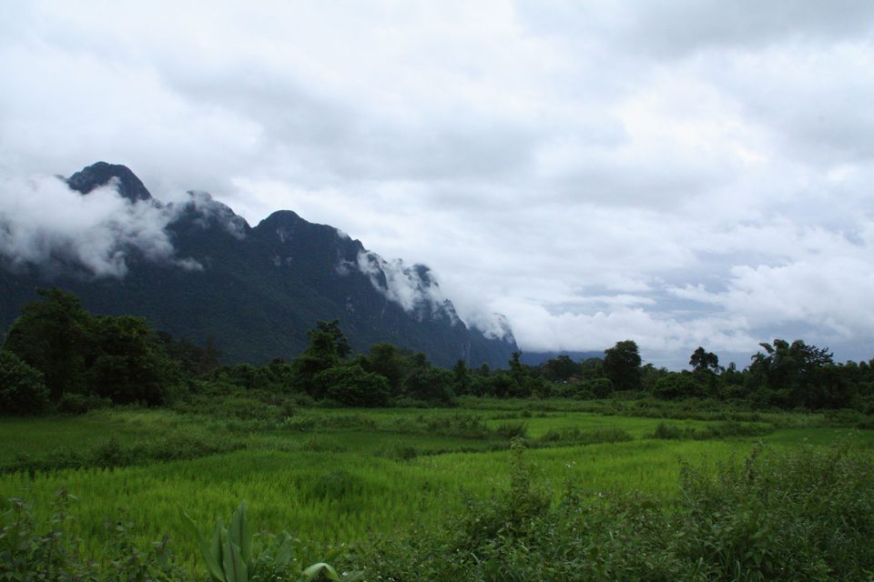 Landscape in Lao