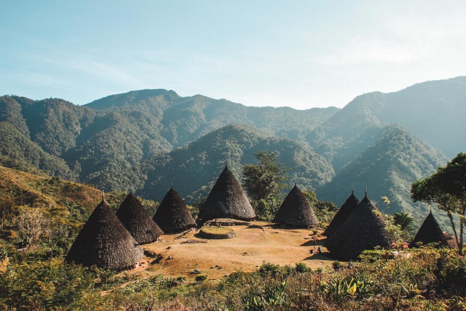 Wae Rebo Village auf Flores Indonesien