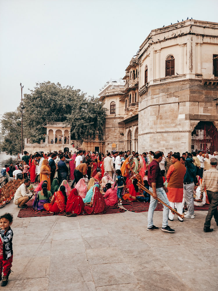 Indische Feier Udaipur